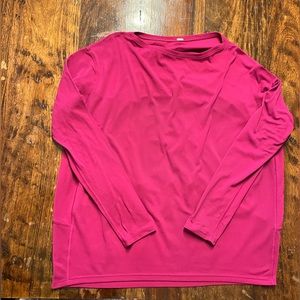 Lululemon Back in Action long-sleeve shirt, size 2